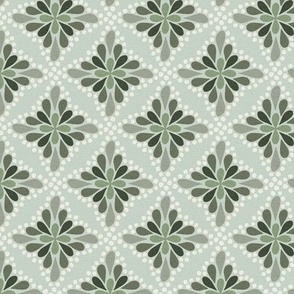 Kira Pearl Mosaic - 2856 medium // sage green