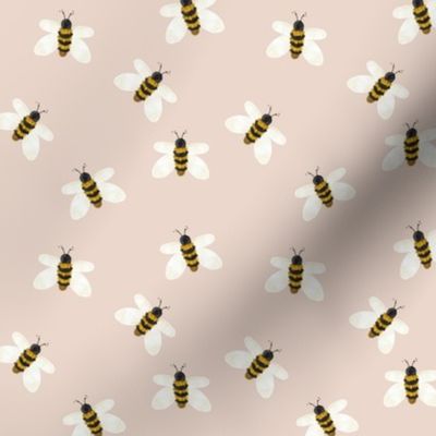 small blush ophelia bees