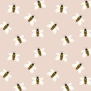 small blush ophelia bees
