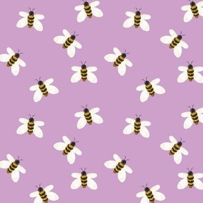 small lilac ophelia bees