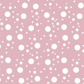 Polka-dots {Pink & White}