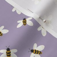 small lavender ophelia bees