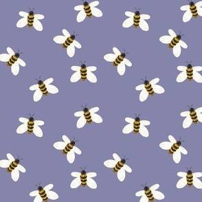 small periwinkle ophelia bees