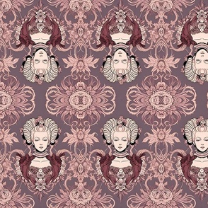 Marie Antoinette ,pattern design,Rococo pattern,French floral, pattern,Ornate pattern,Baroque pattern,Pastel pattern,Chateau wallpaper,Cameo-inspired pattern,Lavender pattern,Palace-inspired pattern,Luxury pattern,Versailles-inspired design,Soft pink patt