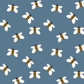 small slate ophelia bees