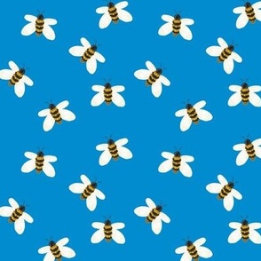 small blue ophelia bees