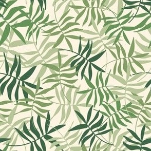 Falling for Ferns - Green and Olive