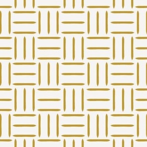  Three Lines Apart - Mustard Yellow 