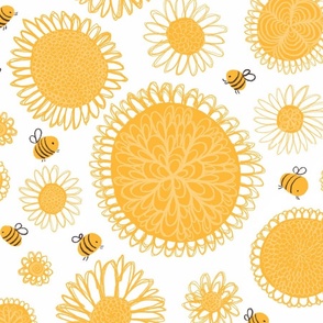 Daisy Bee - Yellow
