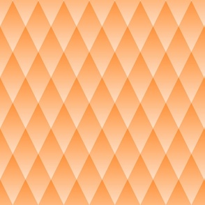Geometric Orange Gradient Diamonds