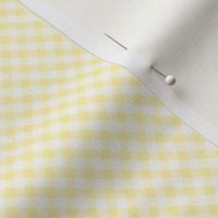 pale yellow gingham check 