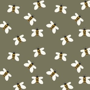 small khaki ophelia bees