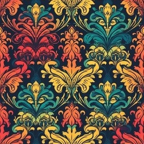 Damask in Color