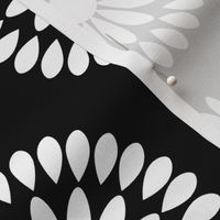 White Petals on Black by Cheerful Madness!!