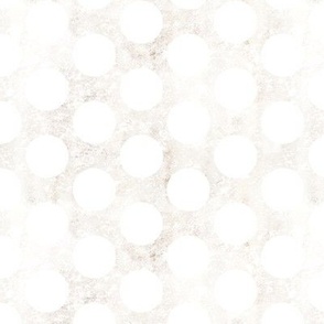 white polka dots on light grunge texture