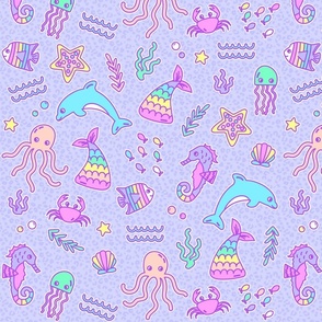 UNDER THE SEA-PASTELS
