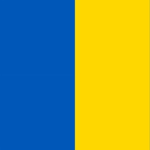 Ukrainian flag official colors Cotton Poplin, Petal Signature Cotton