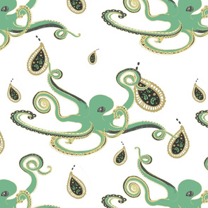 Paisley Ink Octopi