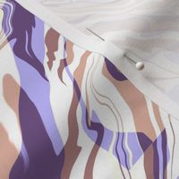 Marble swirls - purple, brown, cream