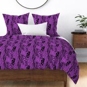 Mixed Animal Print (Purple)