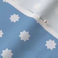 Mini Geometric Star Powder Blue and White Blender