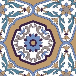 Oriental Tiles BLUE