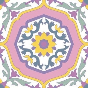 Oriental Tiles PINK