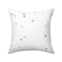 Confetti Dots – Gender Neutral Baby, Pastel Polka Dots, large scale
