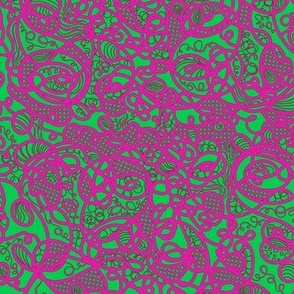 Zen Max! Pink and green 