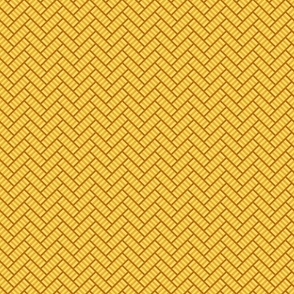 Striped Herringbone Amber