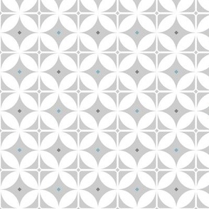 Grey geometrical tiles - WALLPAPER