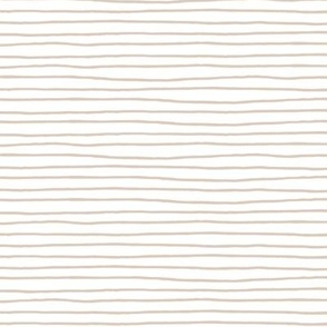 Beige Stripe – Neutral Striped Fabric, half-scale