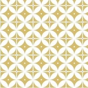 Yellow geometrical tiles - WALLPAPER