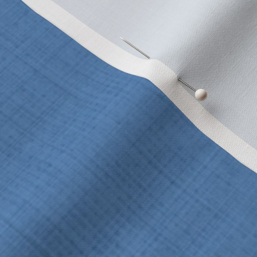 Linen // Deep Cornflower Blue