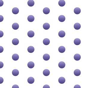 Purple Ombre Polka Dots- Medium Print