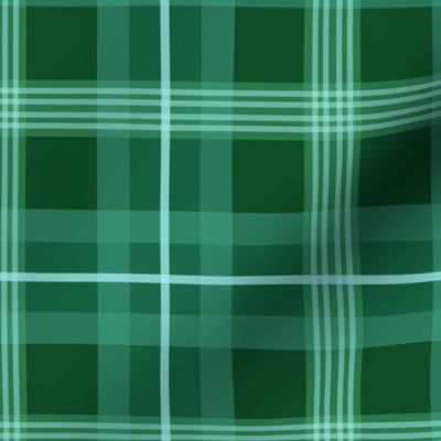 Shades of Green Plaid