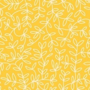 Simple Sunny Botanical - Yellow