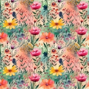 Watercolor Wildflowers 15