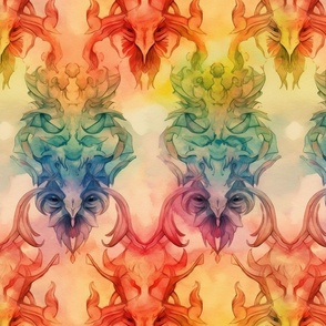 psychedelic faces 