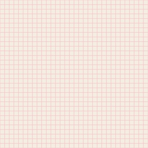 Graph Paper | Lg Pink + Cream