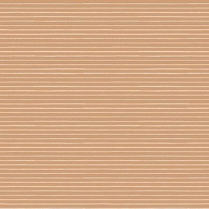 8x8 Thin Horizontal Stripes - Large Scale - Colored Stripes - Ochre and Cream Stripes - Boho Stripes - Back to School Stripes - Pin Stripes