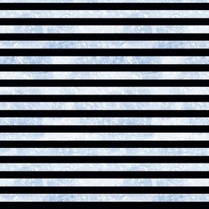 distressed blue and black stripes