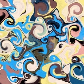 Swirl modern abstraction 