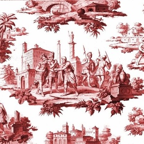 Heroic Toile Red