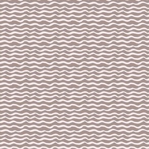 Wavy Lines Grey Small Scale