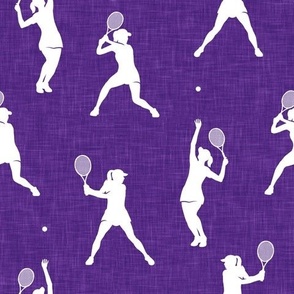 Tennis - Women's tennis players - purple - LAD23