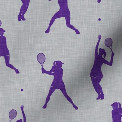 Tennis - Women's tennis players - purple/grey - LAD23
