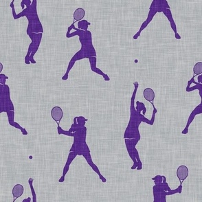 Tennis - Women's tennis players - purple/grey - LAD23