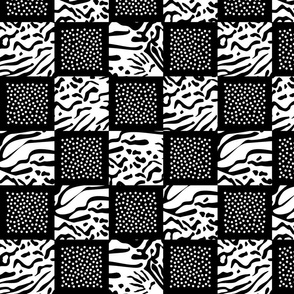 pattern clash - animal print