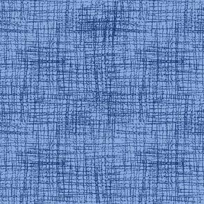 Gauze Check - Cornflower Blue -Medium Scale